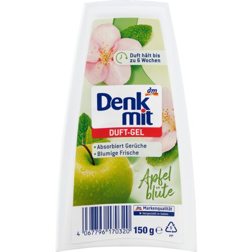 Denkmit osveživač prostora u gelu - cvet jabuke 150 g Cene