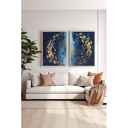 Wallity Uokvirena slika Ersy2Limodel5, 33x48 cm, 2 dijela Cijene