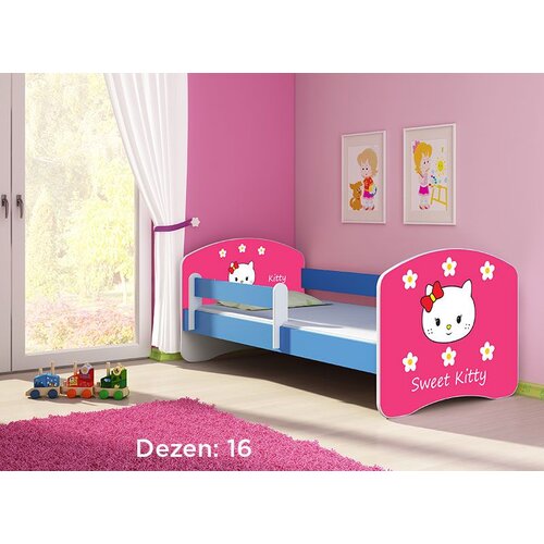 ACMA dečiji krevet II 140x70 + dušek 6 cm BLUE16 Cene