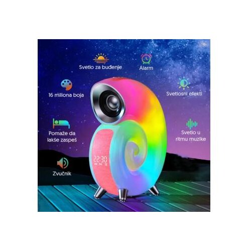 Elementa Bluetooth RGB zvučnik crveni 17577-5959RD Cene