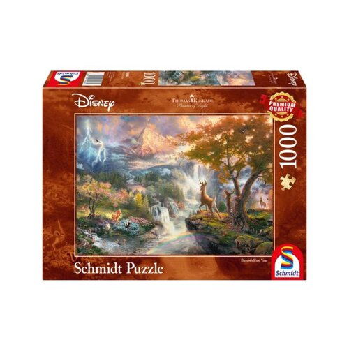 Schmidt Spiele Puzzle - Bambi, 1000 delov Slike