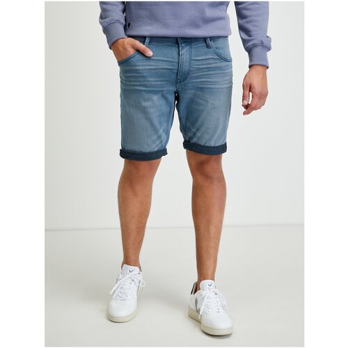 Tom Tailor Blue Men&amp;#039;s Denim Shorts Denim - Men&amp;#039;s Slike