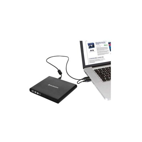 Verbatim USB DVD+-R/RW SlimLine eksterni rezac 98938 Slike