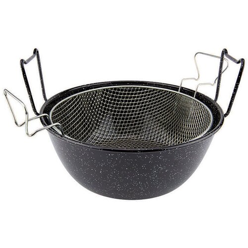 Ilsa Kozica za cvrenje emajl 36cm + ko&scaron;ara / indukcija / inox, (5000198718) Cene