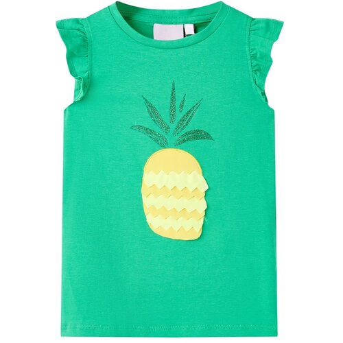 VidaXL Dječja majica zelena 140 Slike