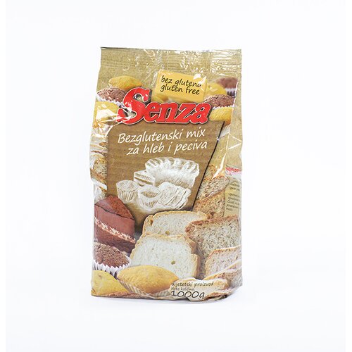 Senza Bezglutenski mix za hleb i peciva 1kg Slike