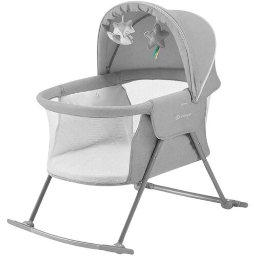 Kinderkraft kolevka za bebe Lovi Grey, 0m+ Slike