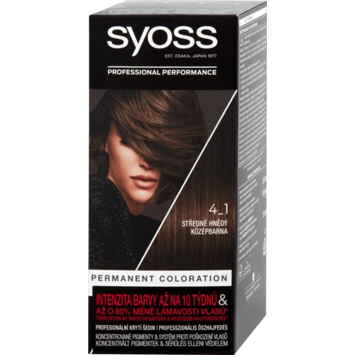Syoss boja za kosu 4-1 middle brown Cene
