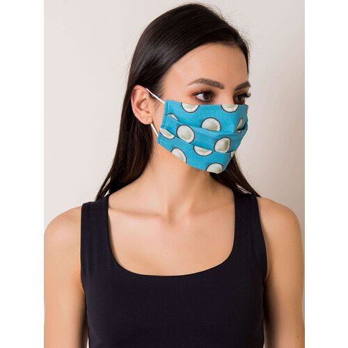 Fashion Hunters Blue protective mask with print Slike