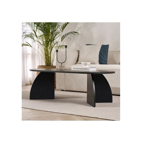 Hanah home sto za dnevnu sobu melina wood black Slike