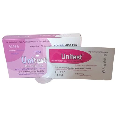 Unitest test za trudnoću traka 25 miu Slike