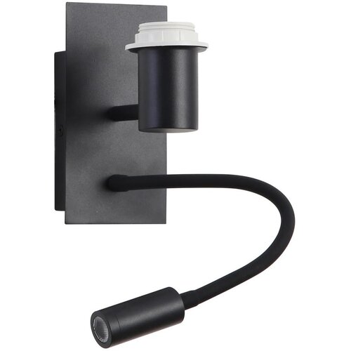  Brilagi - LED fleksibilna zidna lampa NUBILA 1xE27/25W/230V + integrisana LED 3W crna Cene