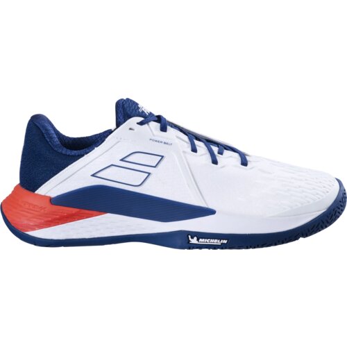 Babolat Propulse Fury 3 Men's All Court Men White/Estate Blue EUR 45 Tennis Shoes Slike