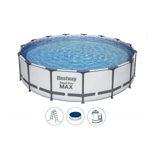 Bestway 427x107cm 56950 Bazen za dvorište steel pro max Slike