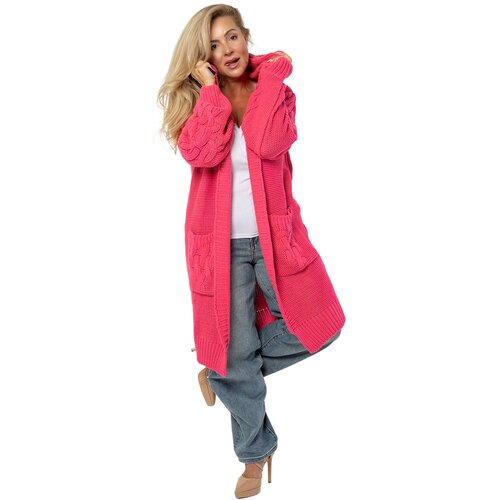 Pri Cardigan Long Chunky Braid Wool Sweater Cijene