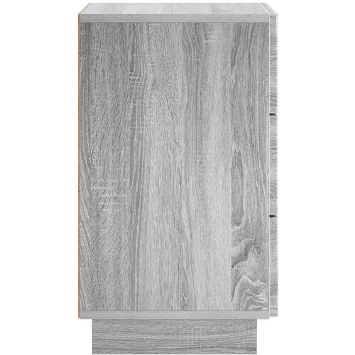  Noćni ormar 2 pcs Siva Sonoma 33,5 x 34,5 x 60 cm Slike