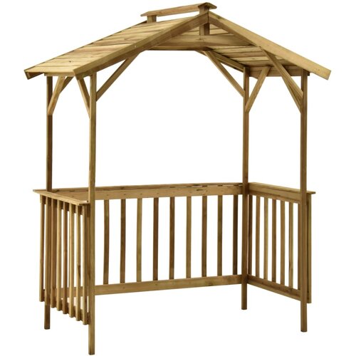 VidaXL Kućica za ro&amp;scaron;tilj 163,5 x 93 x 210 cm od impregnirane borovine Slike