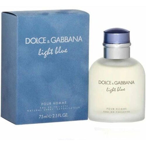 Dolce & Gabbana muška toaletna voda light blue 75 ml Slike