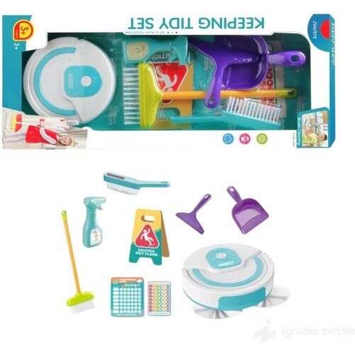  Set za čišćenje + Robot usisivač (9u1) Cene