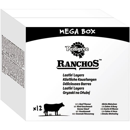 Pedigree Ranchos okusne žvečilne palčke - Govedina (12 x 40 g ) Cene