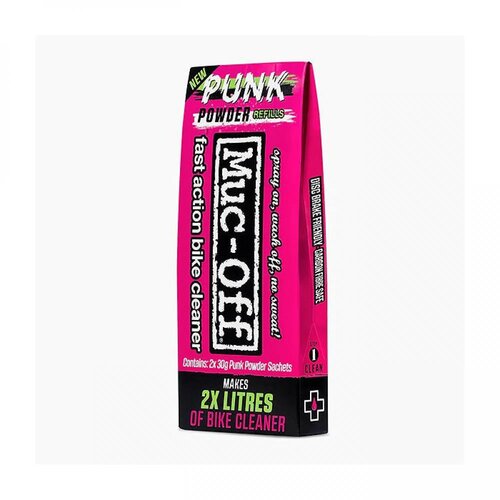 Sredstvo ZA ČIŠĆENJE BICIKLA U PRAHU 2X30G ZA 2 LITRE TEKUĆINE, MUC-OFF PUNK POWDER - TWIN PACK Cijene