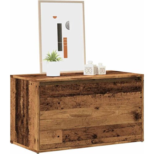 VidaXL Klupa za dvoranu 80x40x45 cm obrađeno staro drvo Slike