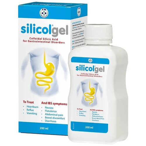 FW MEDICAL Gel protiv nadutosti i mučnine Silicol, 200ml Slike