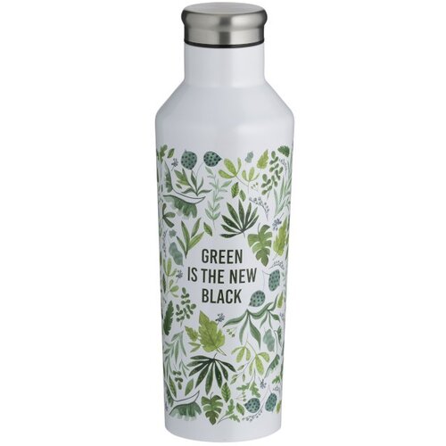 Shumee TIP - Jeklena termo steklenica 500ml GreenNewBlac, (21398383) Cene
