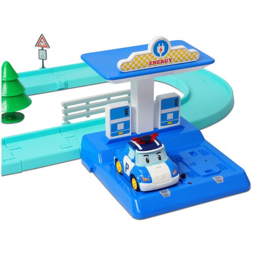 Robocar Poli Poli sa benzinskom pumpom Slike