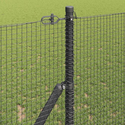  Zavarena žičana ograda za fiksaciju 50 x 1 m Siva Mreža Slike