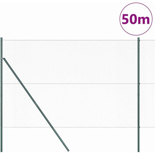  Sukladni osnovni dodatak za hexagonalnu ogradu 50 x 1,5 m Siva Slike