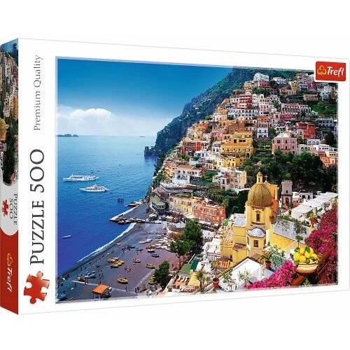 Trefl puzzle positano na obali amalfi/ italija - 500 delova Slike