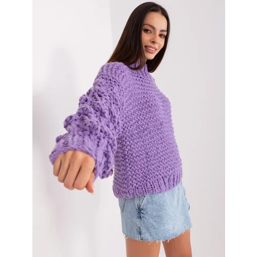 Wool Fashion Italia Sweater-AT-SW-2382.97P-purple