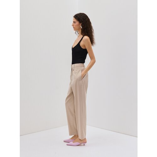Reserved - LADIES` TROUSERS - bež Cijene