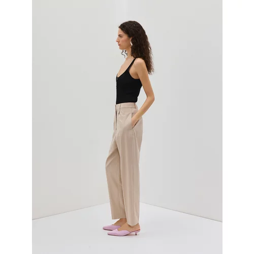 Reserved - LADIES` TROUSERS - bež