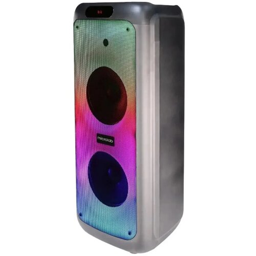 Microlab Karaoke zvučnik PT1000W, 320W, Bluetooth, LED, 5400mAh, TWS, Aux, USB, microSD + 2 Mikrofona Cene