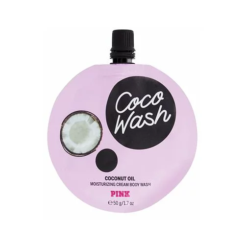 Pink coco Wash Coconut Oil Cream Body Wash Travel Size hidratantna krema za tuširanje s kokosovim uljem 50 ml za žene