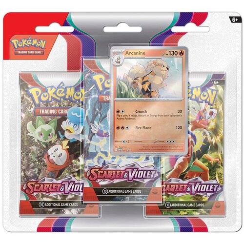 Pokemon KARTE SCARLET & VIOLET 3-PACK BLISTER Cene