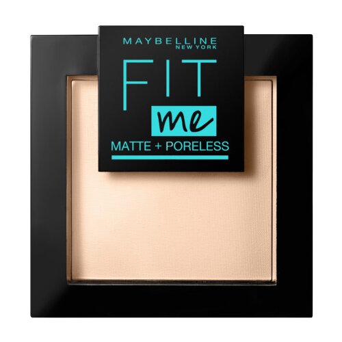 Maybelline kompaktni puder - Fit Me Matte &amp;amp; Poreless Powder - 130 Buff Beige Slike