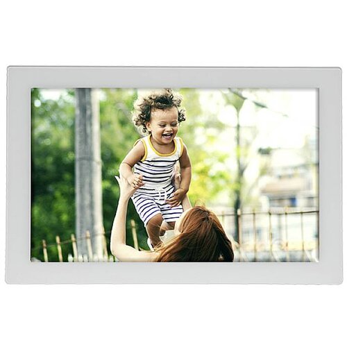 Denver PFF-1037W digital photo frame White 25.6 cm (10.1) Touchscreen Wi-Fi Cijene