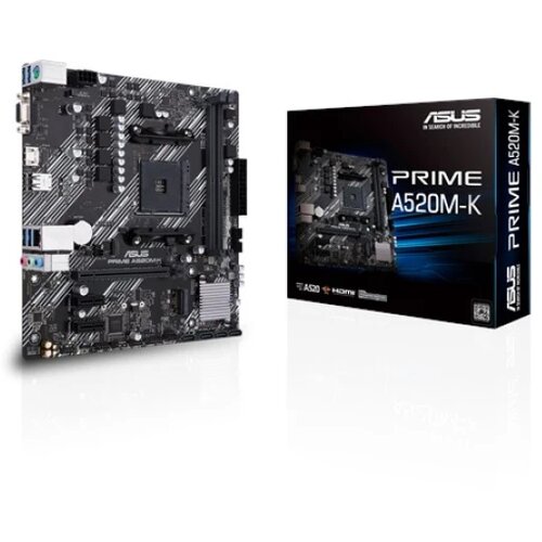 Asus MB PRIME A520M-KAMD A520;AM4;2xDDR4VGA,HDMI;RAID;micro ATX Cijene