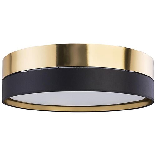  stropna svetiljka hilton 4xE27/15W/230V, prečnik 60 cm, mesing/crna Cene