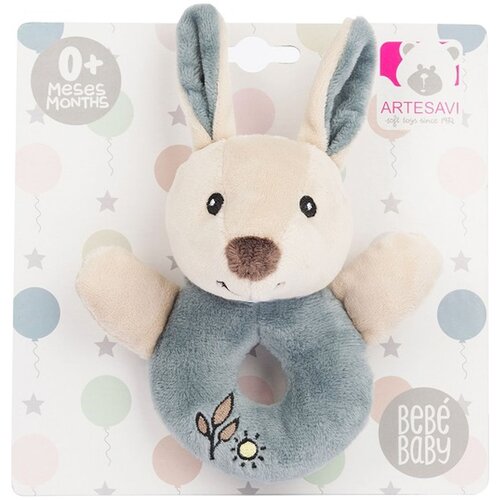 Artesavi zvečka pli&amp;scaron; klokan plava, 12 cm Slike