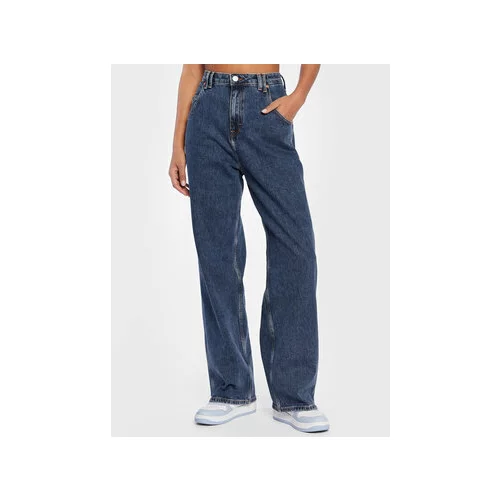Tommy Jeans Jeans hlače Daisy DW0DW14783 Modra Baggy Fit