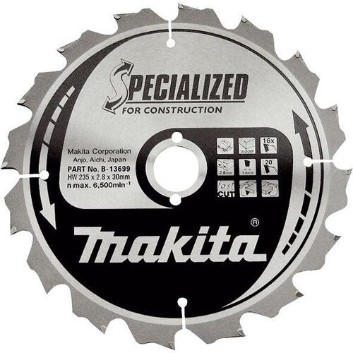 Makita list za testeru od tvrdog metala B-13683 Cene