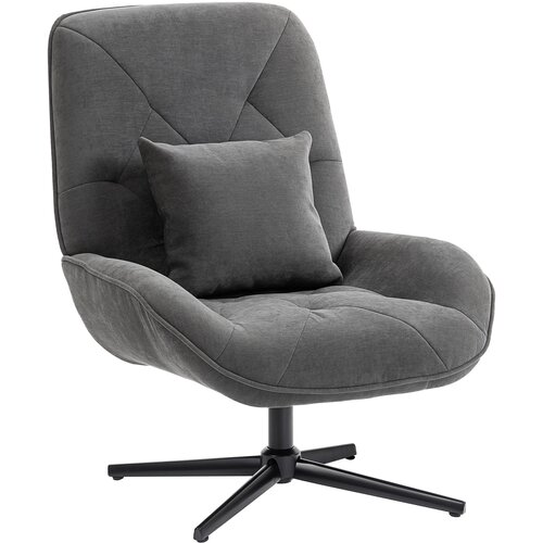 HOMCOM naslonjač &scaron;enil, pena 92D x 72&Scaron; x 96V cm Temno siva, (5000242818) Cene