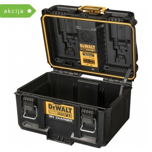 Dewalt Kutija punjača ToughSystem 2.0 za 18 V XR i 54 V XR FLEXVOLT baterije punjač za akumulatorski paket DWST83471-QW Slike