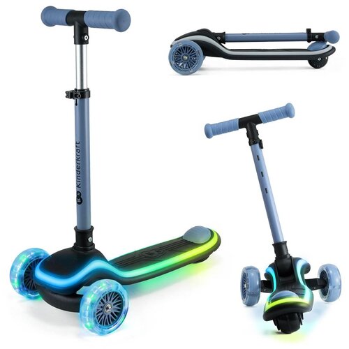 Kinderkraft romobil RAKET LED, Blue Cijene