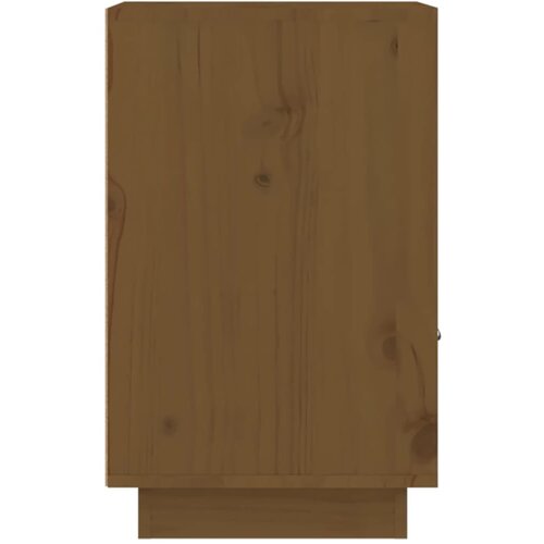 Noćni ormarići boja meda 40x34x55 cm od masivne borovine Slike