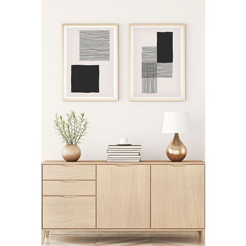 Wallity uramljena slika Huhu145, 50x70 cm , 2 dela Cene
